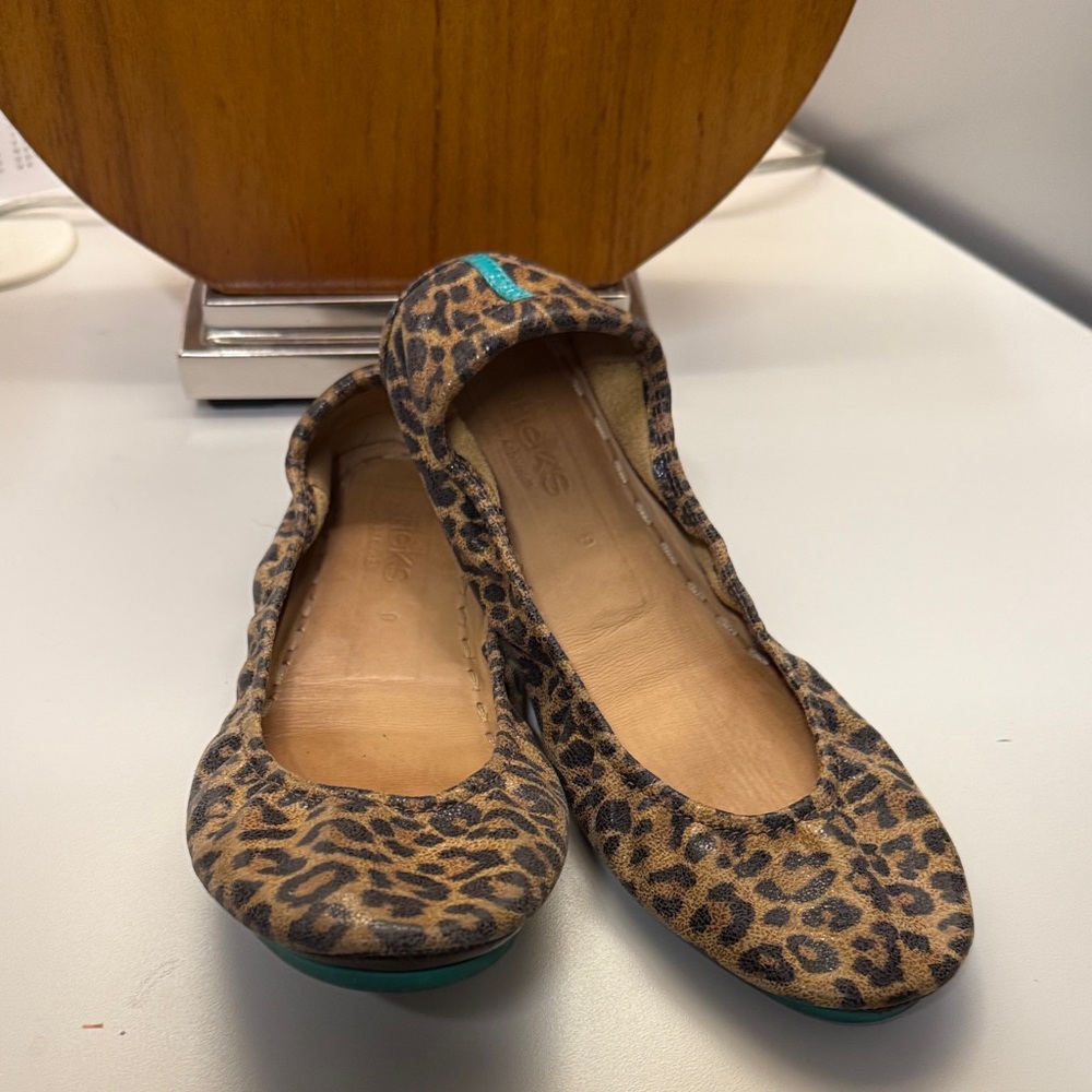 Tieks Leopard Print Women's Ballet Flats